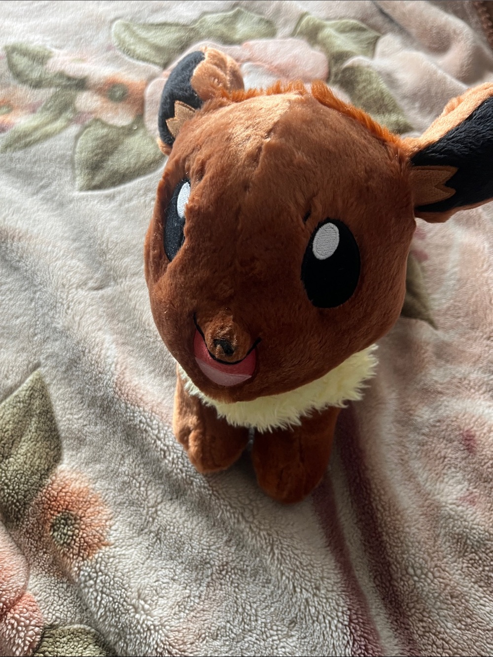 Build-A-Bear Brown and Cream Eevee Plush